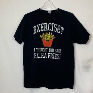 GUC graphic tee French fries